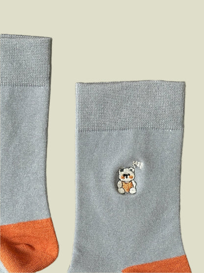 Follow the Bear Series Women's Modal Crew Socks