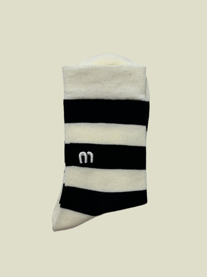 Bold Stripe Modal women's Crew Socks