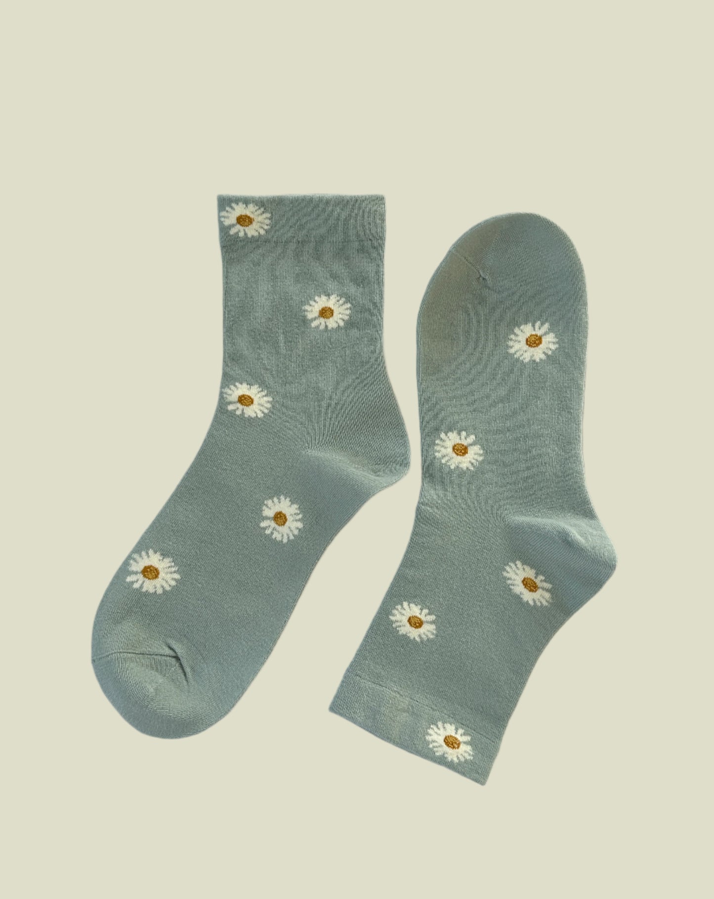 Sunny Daisy Socks Crew Women's Socks