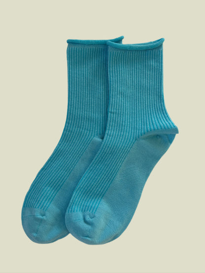 Rainbow Series Women's Crew Socks - Ocean Breeze