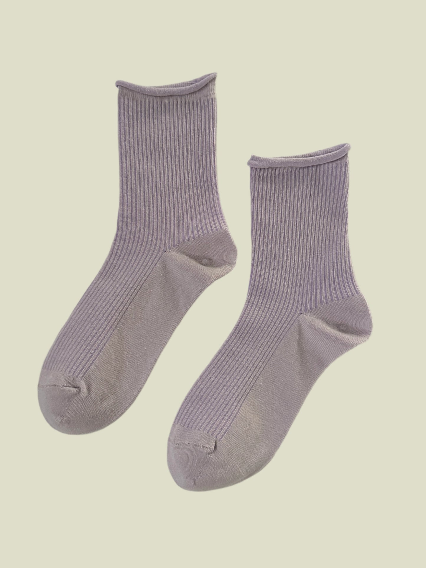 Rainbow Series Women's Crew Socks - Lavender Glow