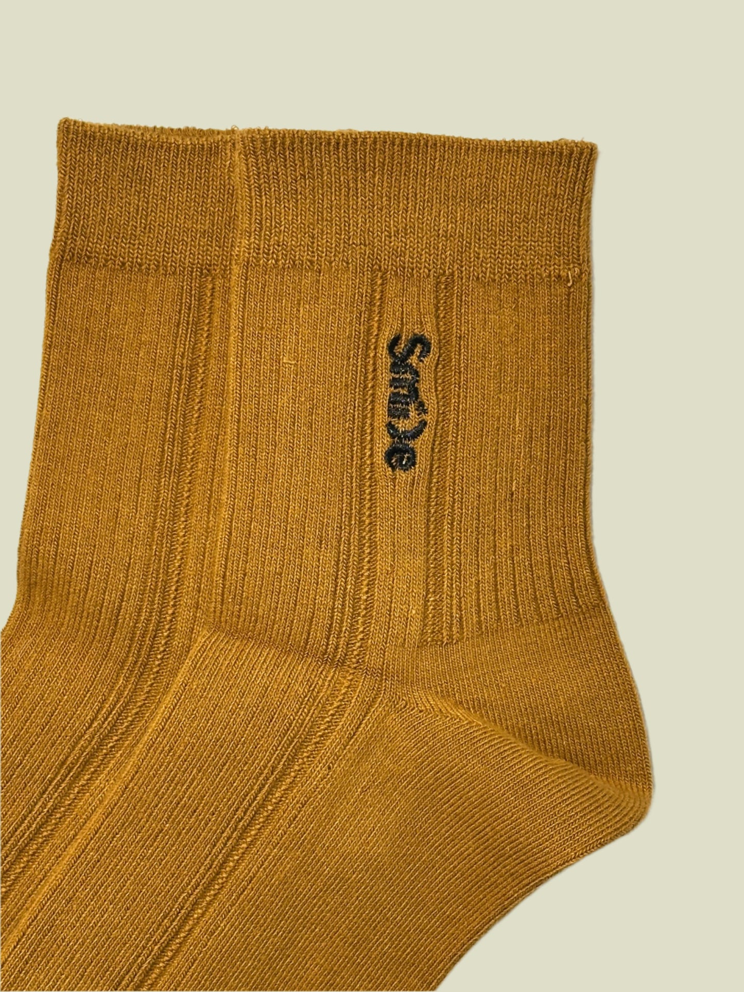 Men's Crew Combed Cotton Socks - Soft & Sweat-Absorbing